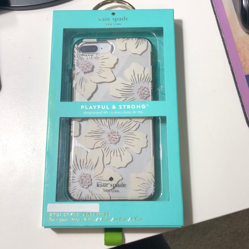 iPhone 8plus, 7plus, 6 plus Kate Spade case